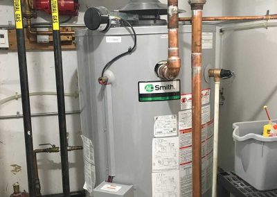 Dans Plumbing water tank